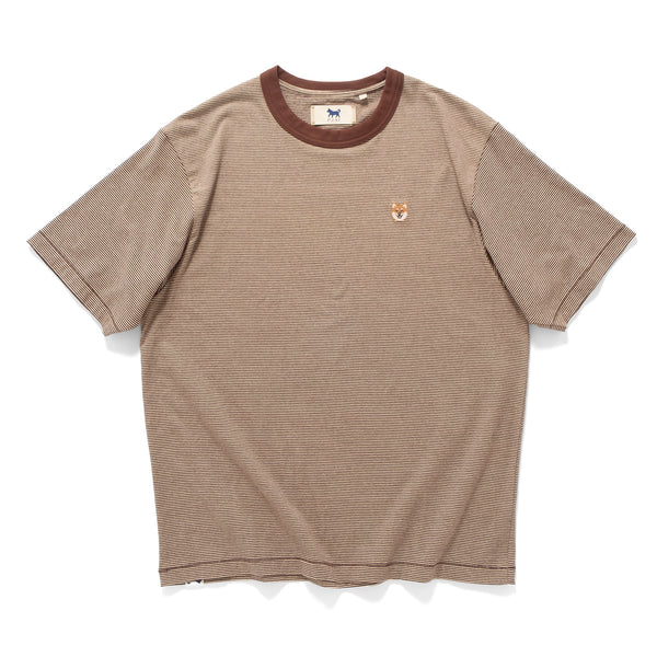 (TP1611) Embroidery Stripe Tee