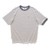 (TP1586) Stripe Layered Sleeve Tee