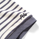 (TP1586) Stripe Layered Sleeve Tee