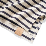 (TP1586) Stripe Layered Sleeve Tee