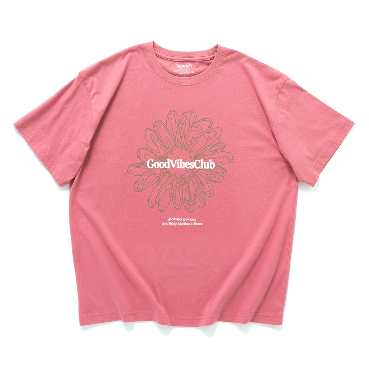 (ZT1911) Good Vibes Club Graphic Tee