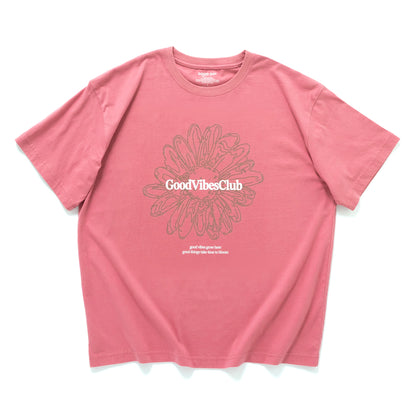 (ZT1911) Good Vibes Club Graphic Tee