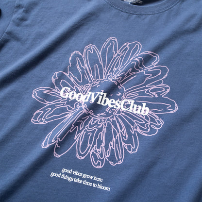 (ZT1911) Good Vibes Club Graphic Tee