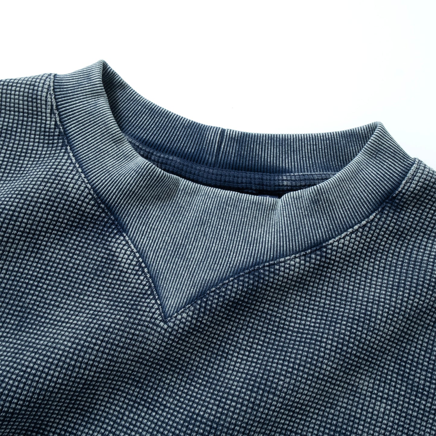 (TP1604) Washed Waffle Tee