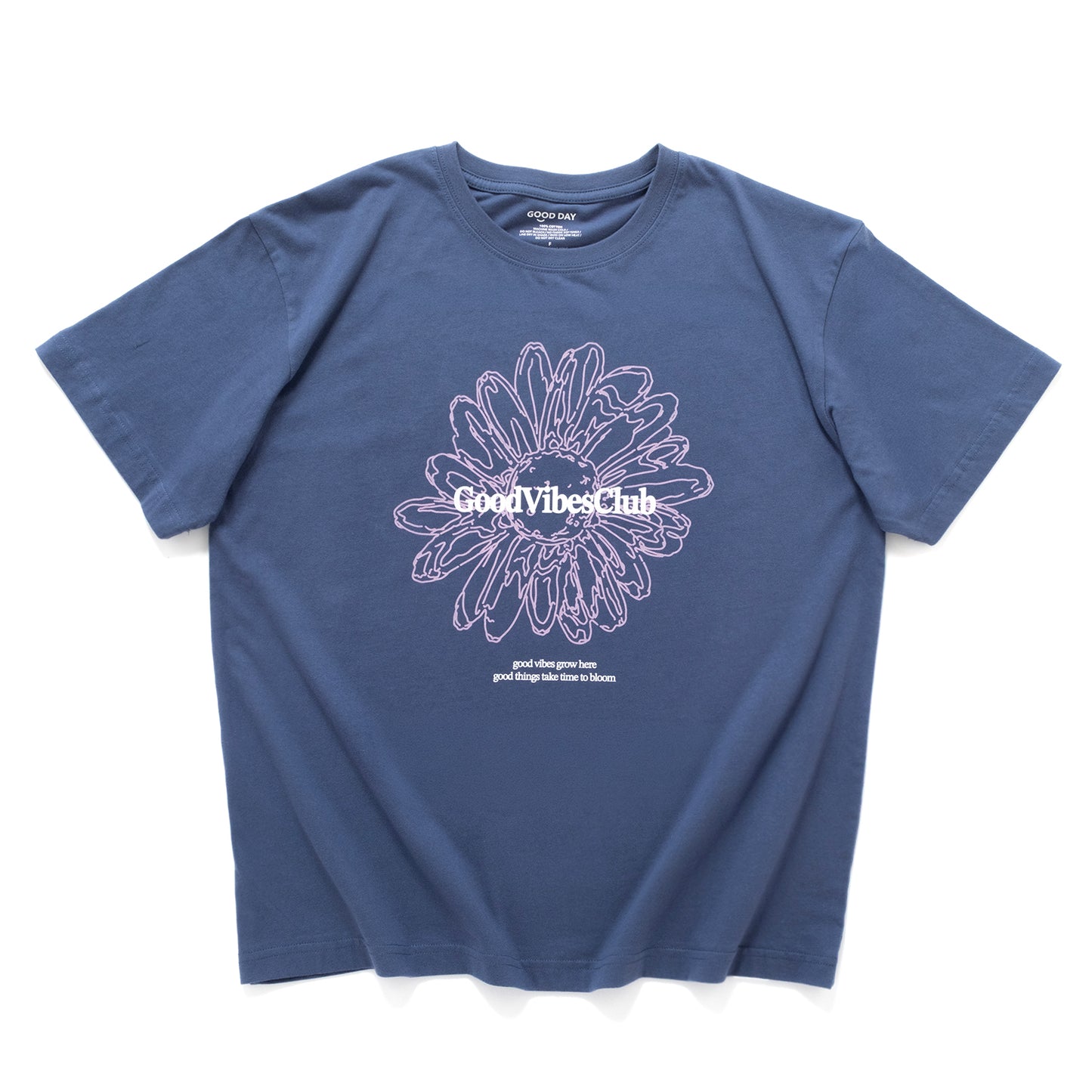 (ZT1911) Good Vibes Club Graphic Tee