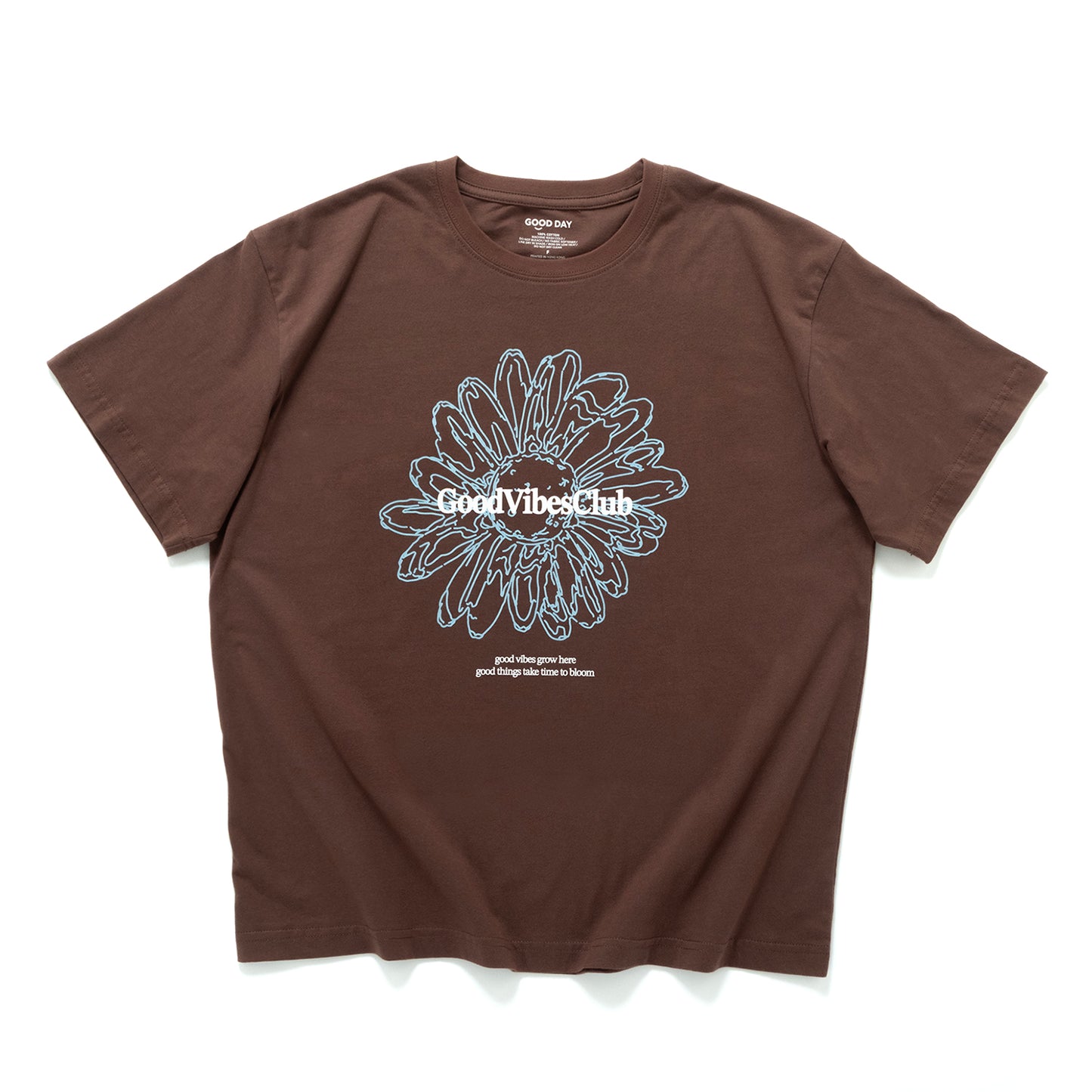 (ZT1911) Good Vibes Club Graphic Tee