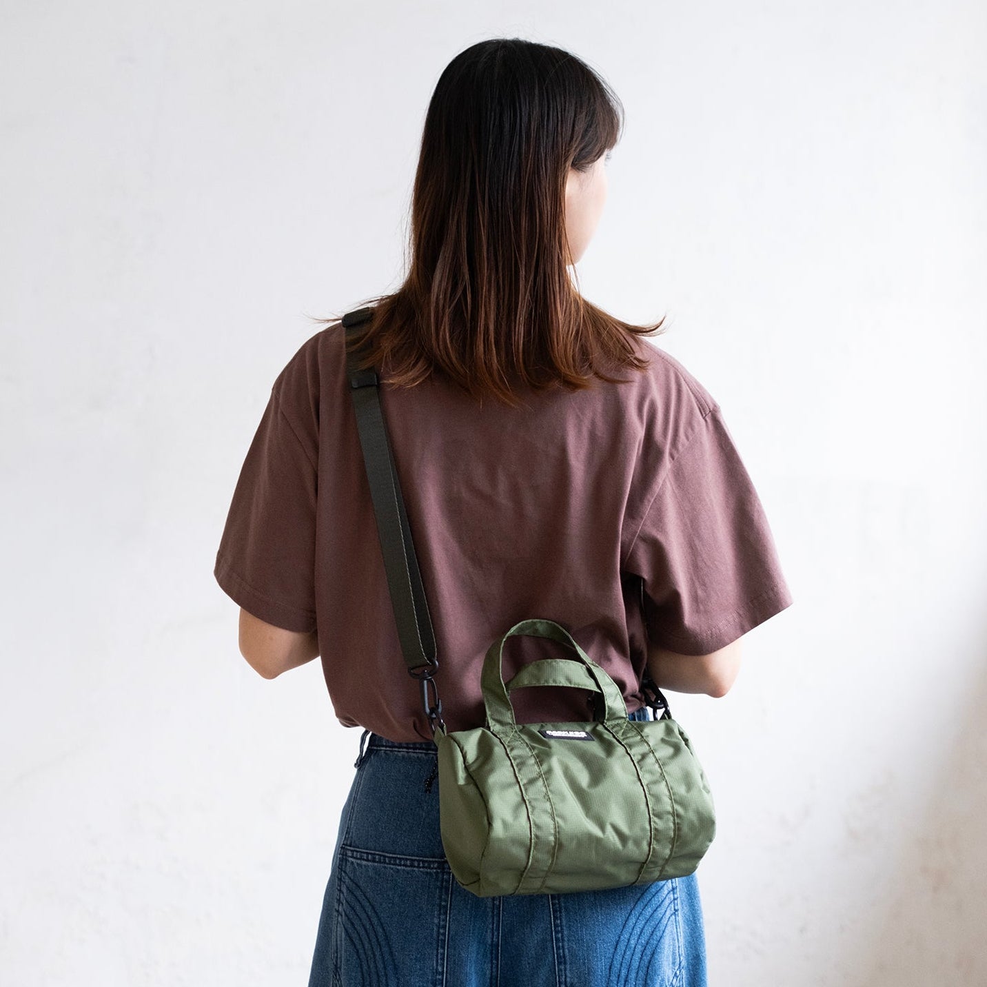 (BA575) 2 Way Mini Boston Bag