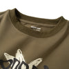 (ZT1677) Flower Graphic Cropped Tee