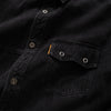 (YS373) Wash Black Denim Shirt