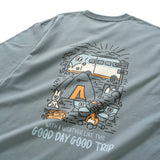 (ZT1414) Good Trip Graphic Tee