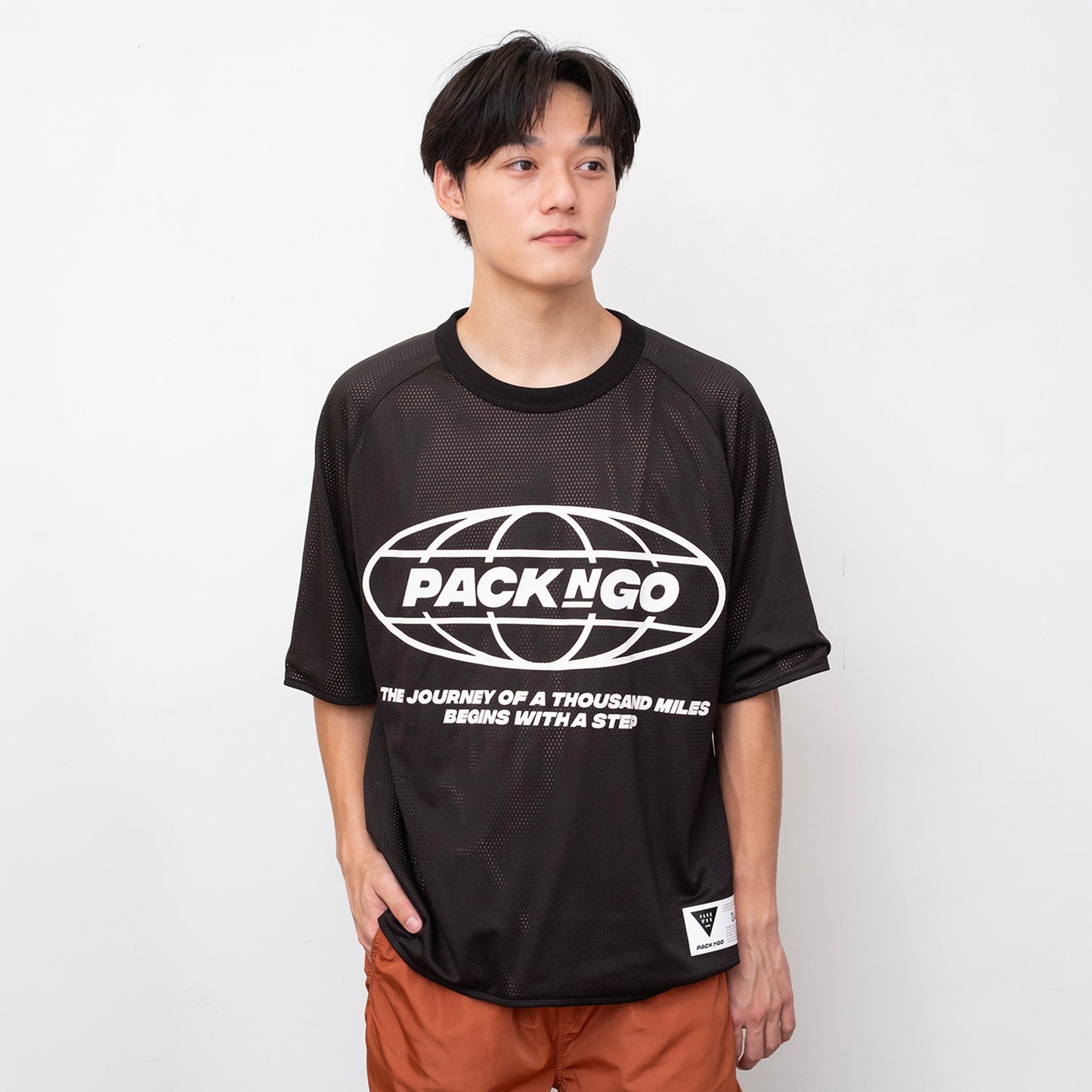 (TP1884) Reversible Mesh Tee