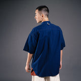 (ST305) Japan Indigo Short Sleeve Shirt