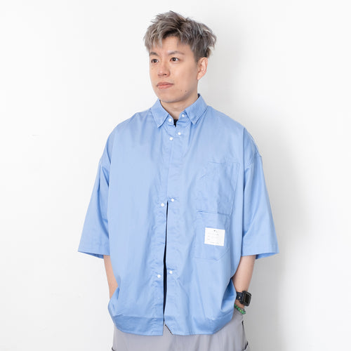 (YS385) Two Pockets Short Sleeve Shirt
