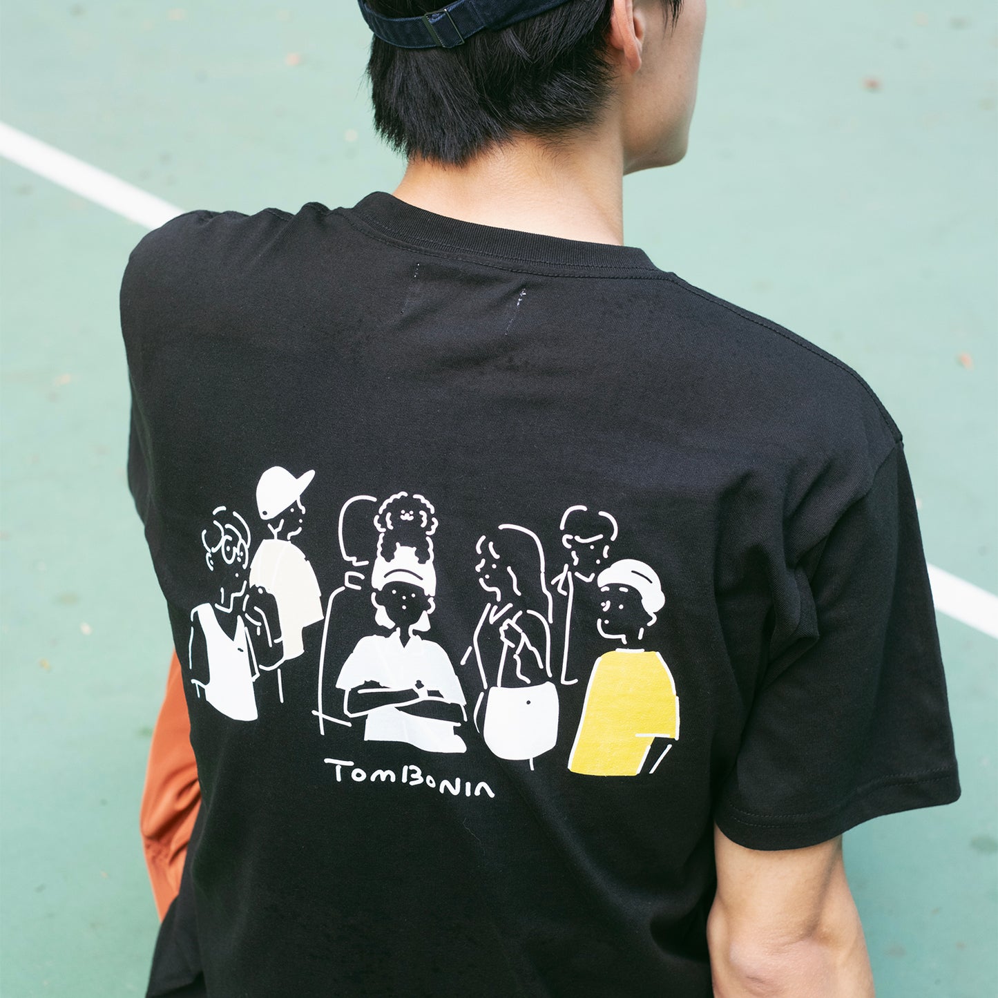 (ZT1908) Chill Day 圖案口袋 Tee