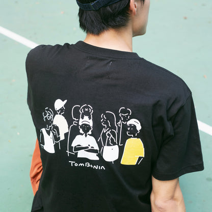 (ZT1908) Chill Day 圖案口袋 Tee
