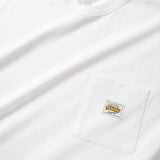 (ZT1674)  Stitching Fake Layer Pocket Tee