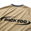 (TP1636) Reversible Mesh Graphic Tee