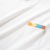 (ZT1679) Arrow Trimmed Pocket Tee