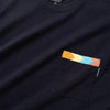 (ZT1679) Arrow Trimmed Pocket Tee