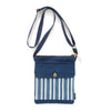 (YB498) Indigo Patchwork Shoulder Bag