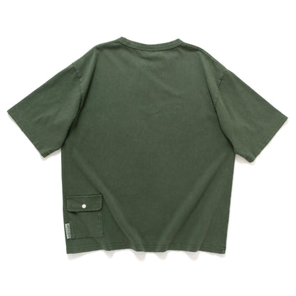 (TP1842) Garment Dyed Message Tee