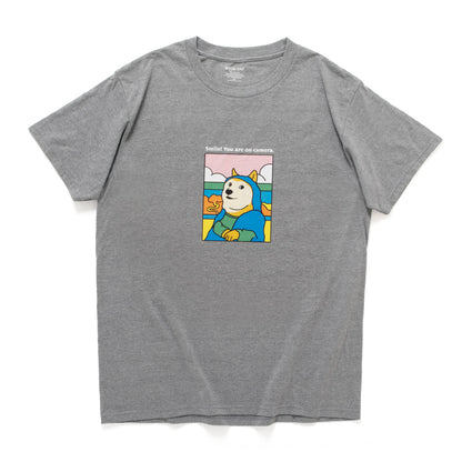 (ZT1914) Art Piece Dog Graphic Tee