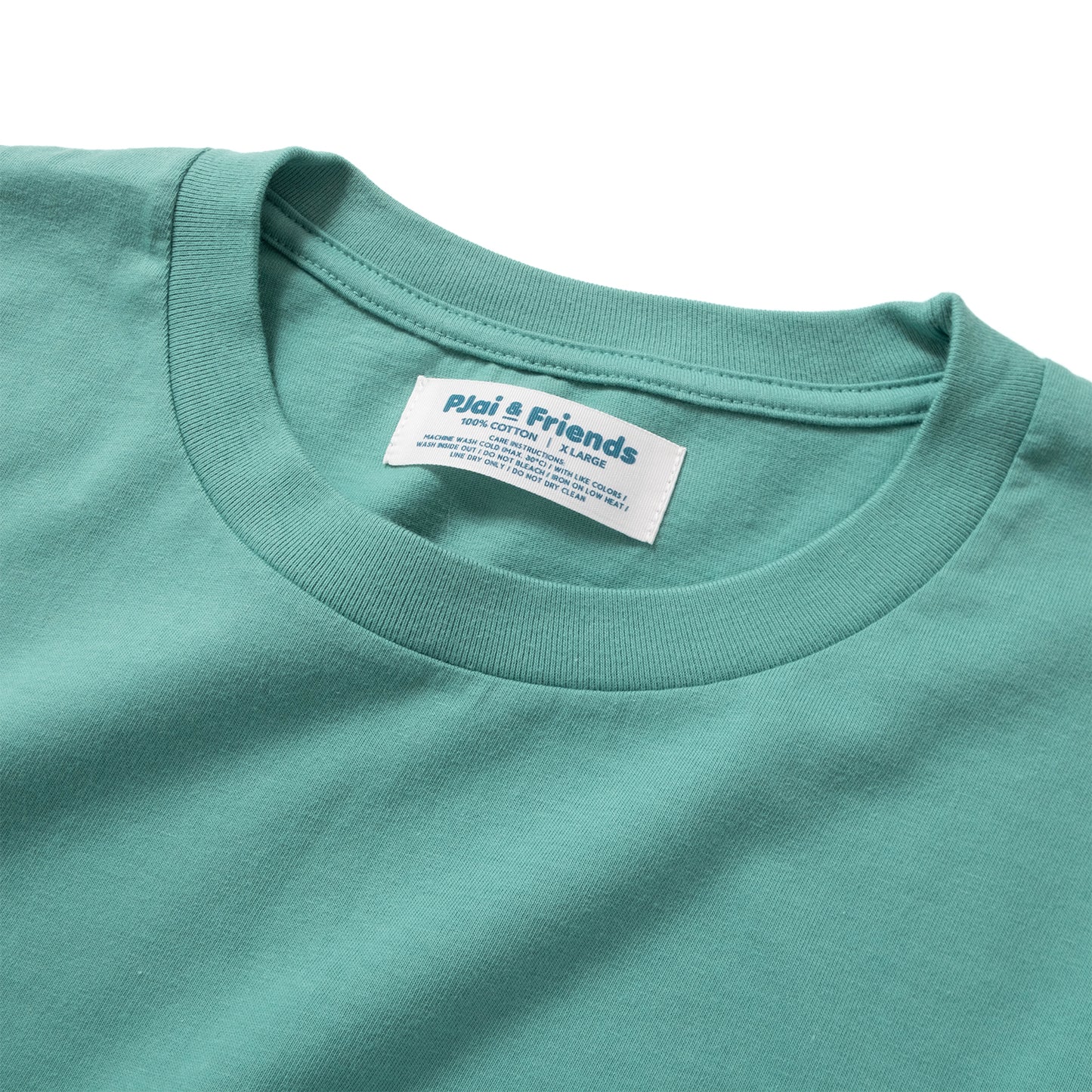 (ZT1913) Cat Embroidery Patch Tee