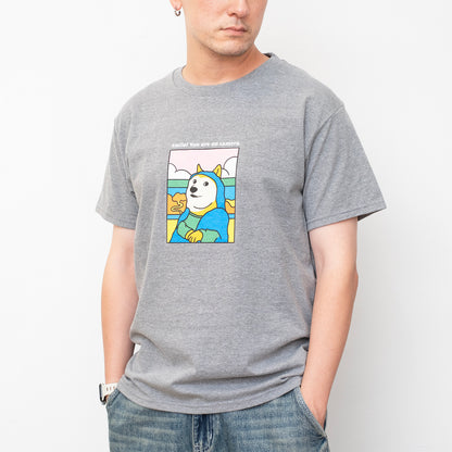 (ZT1914) Art Piece Dog Graphic Tee