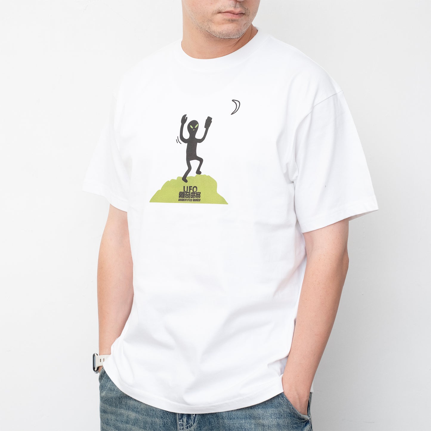 (EX725) 外星人圖案Tee