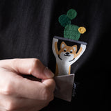 (ZT1178) Animal Plant Embroidery Tee