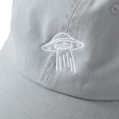 (ZC293) UFO繡花鴨舌帽