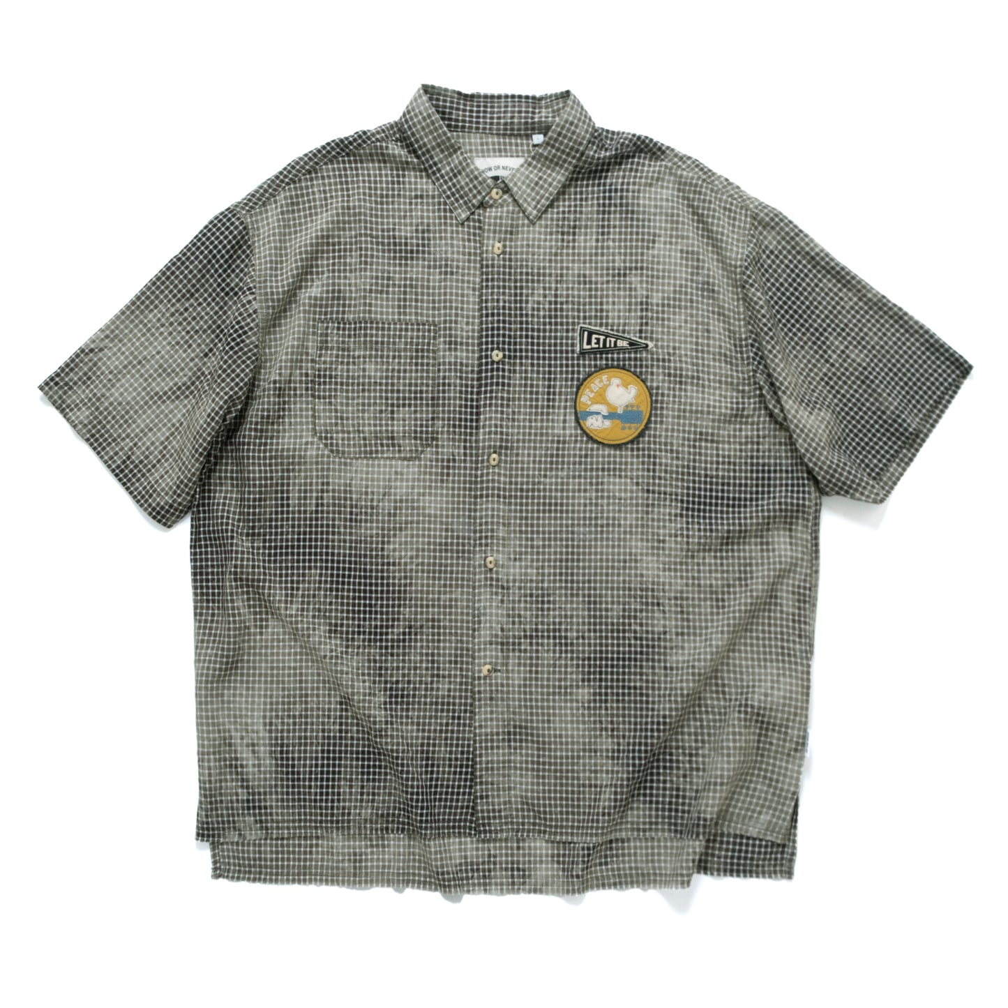 (ST542) Badge Check Shirt
