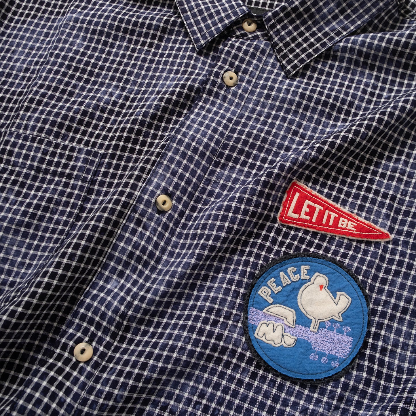 (ST542) Badge Check Shirt