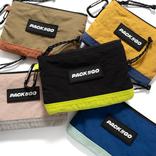 (YB537) Colorblock Coins Wallet
