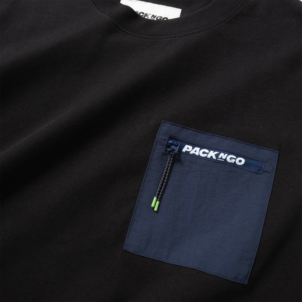 (TP1616) Cool Touch Logo Pocket Tee