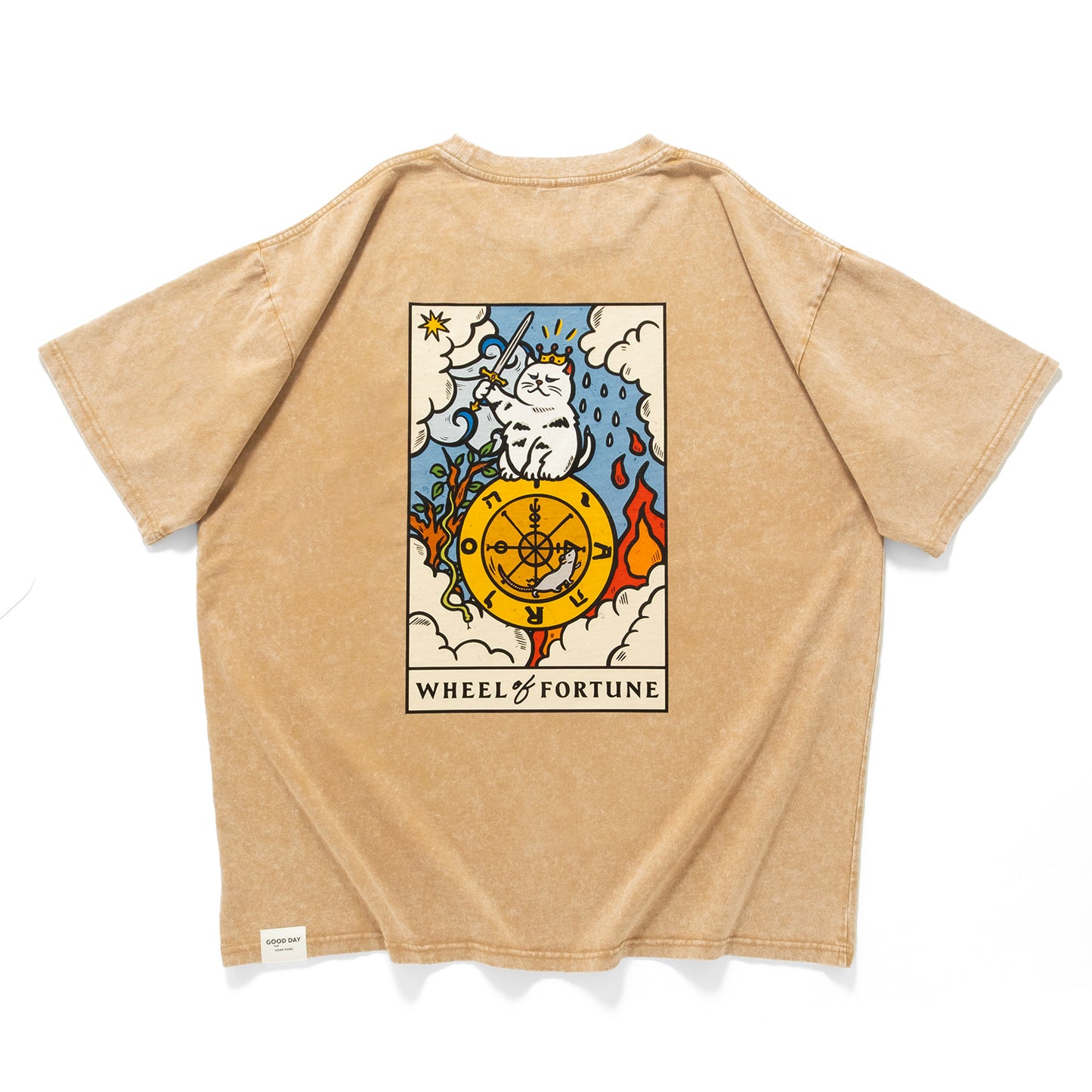 (ZT1696) Catarot V1.1 Wheel of Fortune 圖案 Tee
