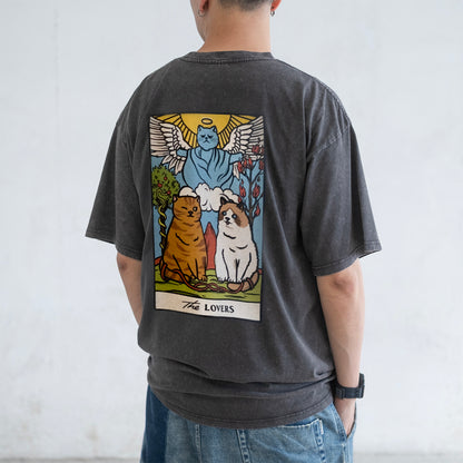 (ZT1731) Catarot V1.5 The Lovers 圖案 Tee