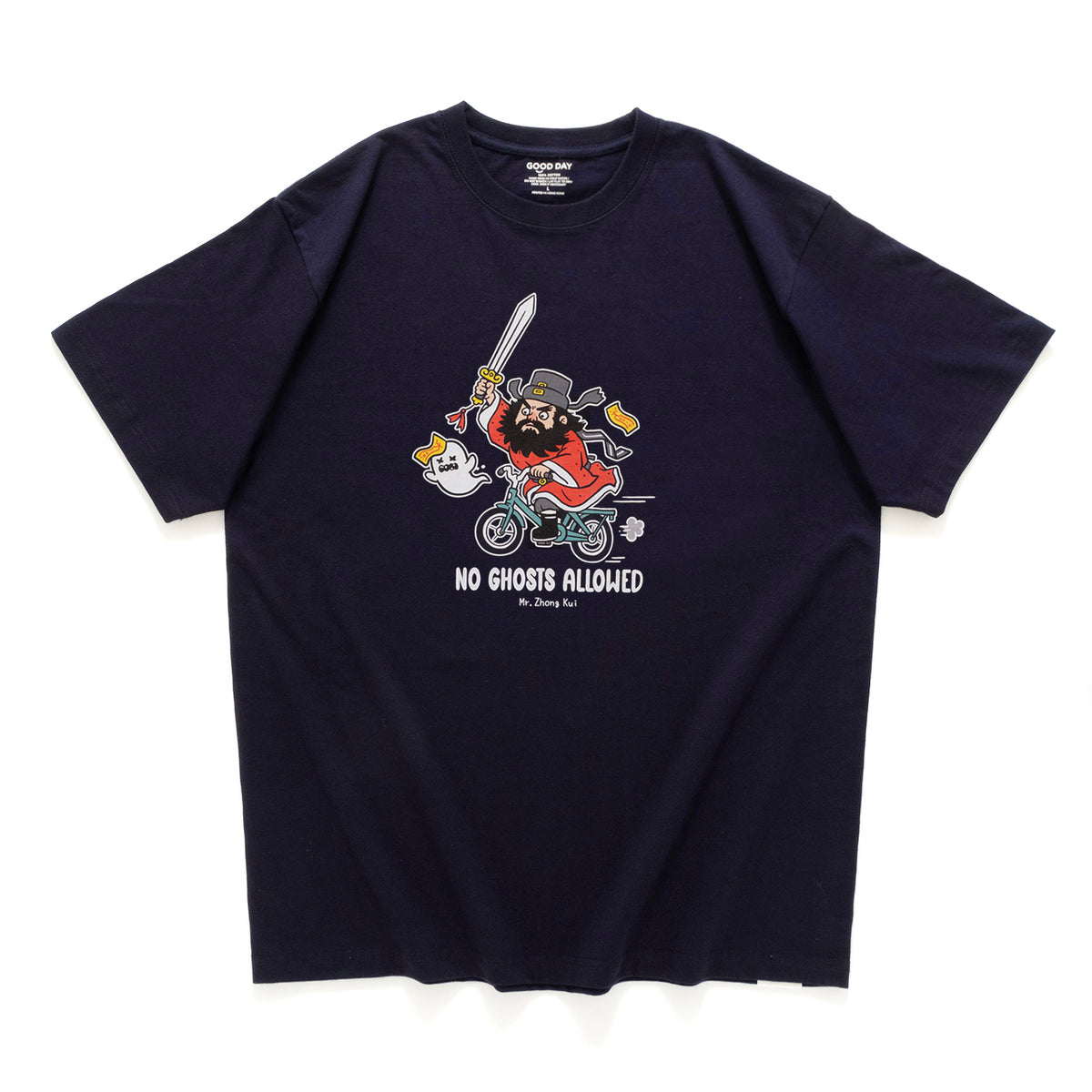 (ZT1983) Mr. Zhong Kui 圖案 Tee