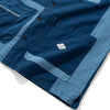 (ST458) Indigo Patchwork Short Sleeve Shirt