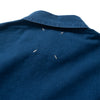(ST458) Indigo Patchwork Short Sleeve Shirt