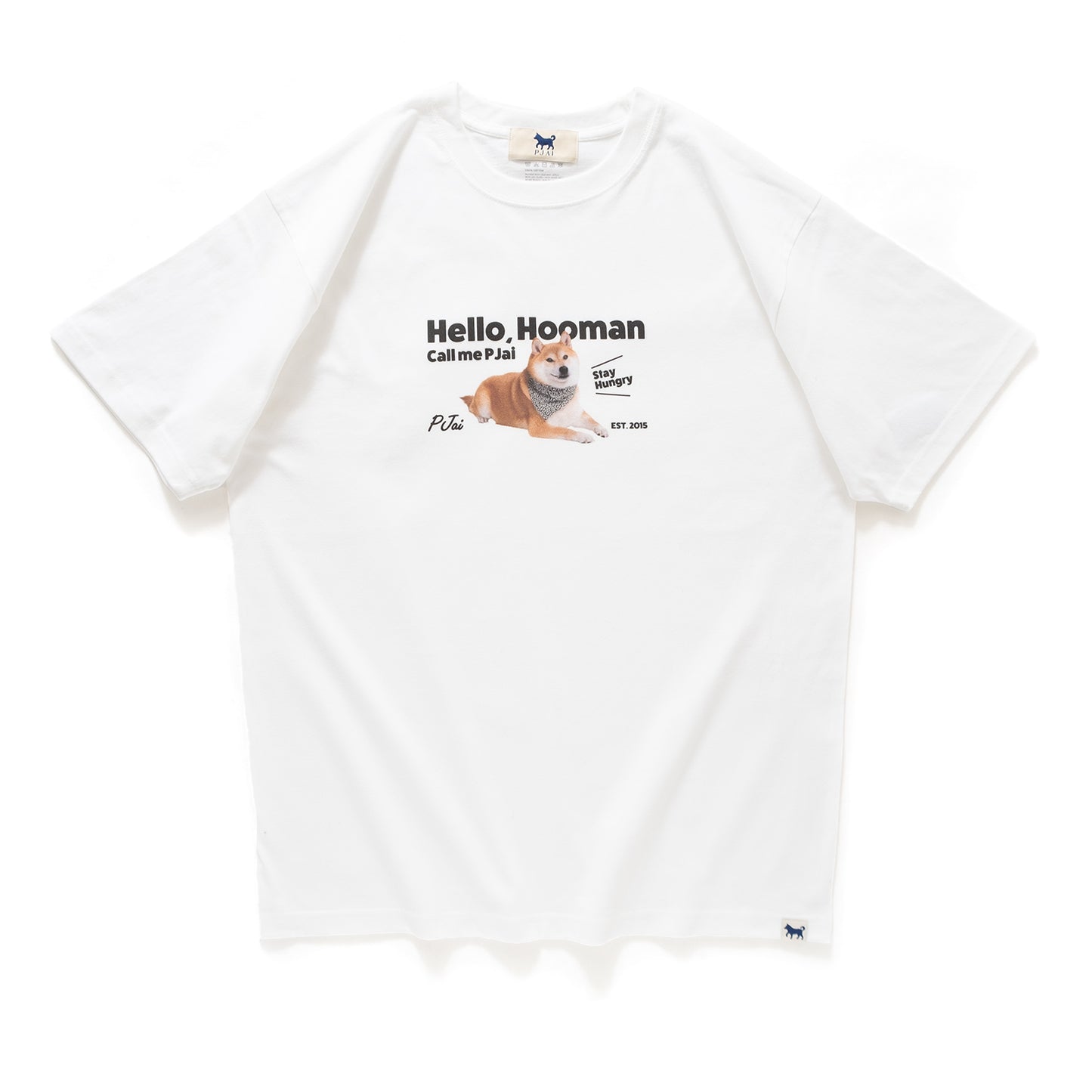 (ZT1190) Hello, Hooman P仔相片印花 Tee