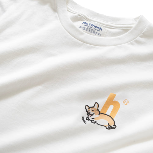 (EMT111) Make Your Own Corgi Zzz Graphic Tee