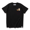 (EX428) Dancing Graphic Pocket Tee