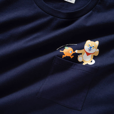 (EMT095) MYO Calico Cat College Graphic Tee