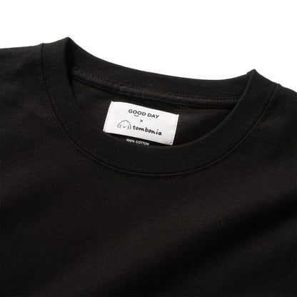 (EX592) Band Embroidery Pocket Tee