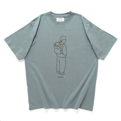 (EX593) Flowers Graphic Tee