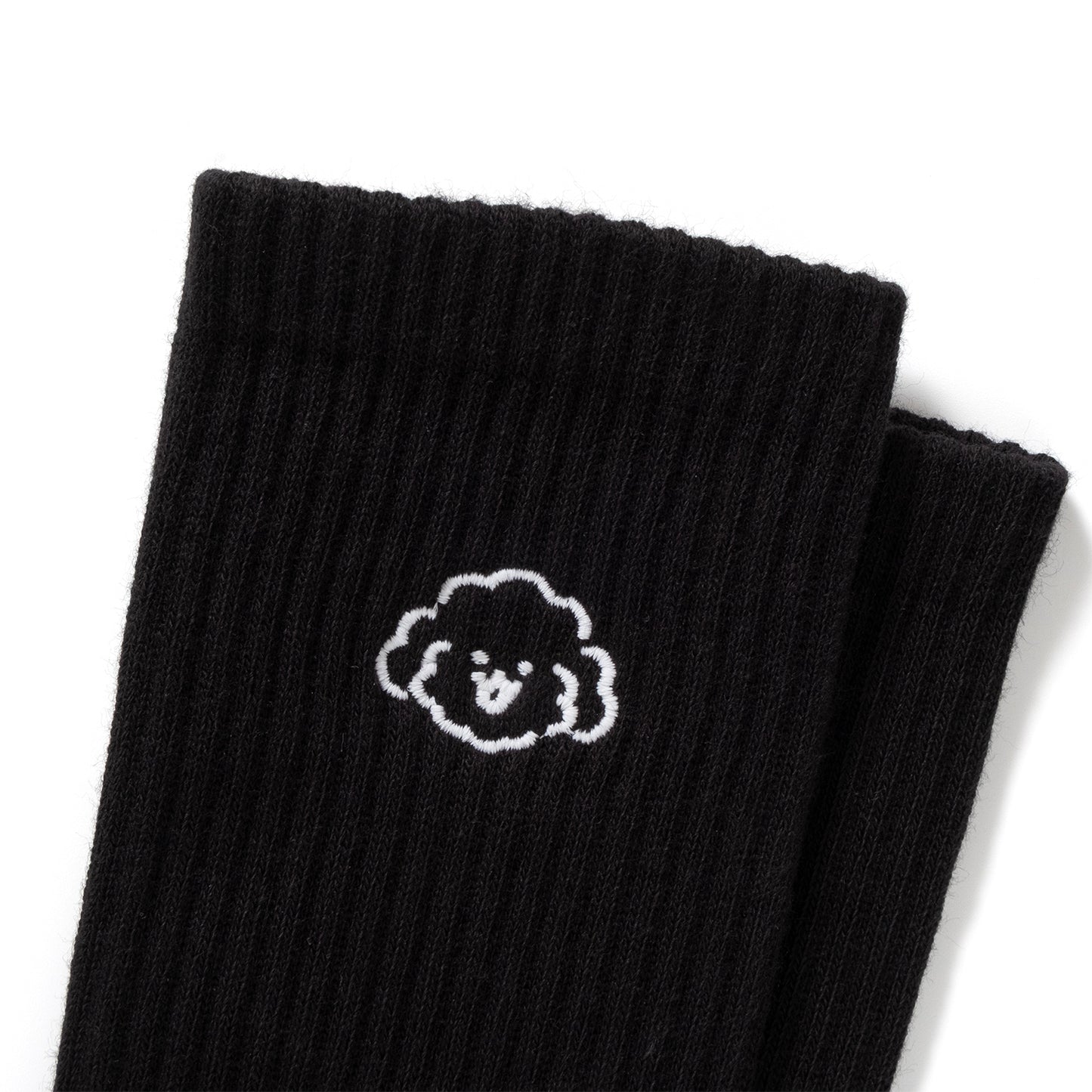 (EX597) Graphic Embroidery Socks