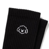 (EX597) Graphic Embroidery Socks