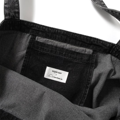 (EX598) Have a Good Day Washed Tote Bag