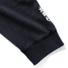 (EX612) Embroidery Henley Neck Long Sleeve Tee